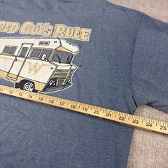 OLD GUYS RULE Shirt RV There Yet? Winnebago Fun Dad Distressed Travel Mens XL