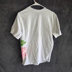 Nike Air Jordan Shirt Men Medium White Graphic Short Sleeve Crew Neck Tee