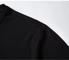 New Fashion Shark Rhinestones Summer Short Sleeve Luxury Men Streetwear T-Shirt