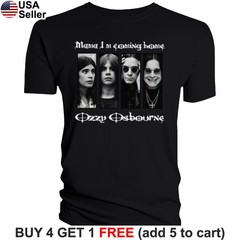Ozzy Osbourne T-Shirt Mama I’m Coming Home Black Sabbath Tribute Im BOZ01