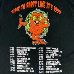 Rob Zombie Freaks on Parade Tour 2022 T Shirt Double-sided Tagless Adult Size L