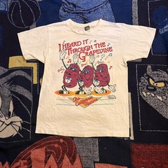 1987 California raisins Heard It Through The Grapevine T shirt Vtg NH25266