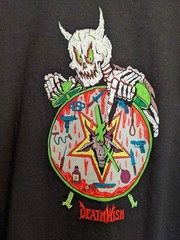 Deathwish Skateboards Skeleton T-shirt Large Streetwear EUC