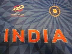 India T20 2022 Cricket Team World Cup Jersey Size 42 Medium Brand New!!