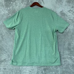 NWOT Lands’ End Men’s XL Green Short Sleeve T-Shirt Polyester Blend C1185