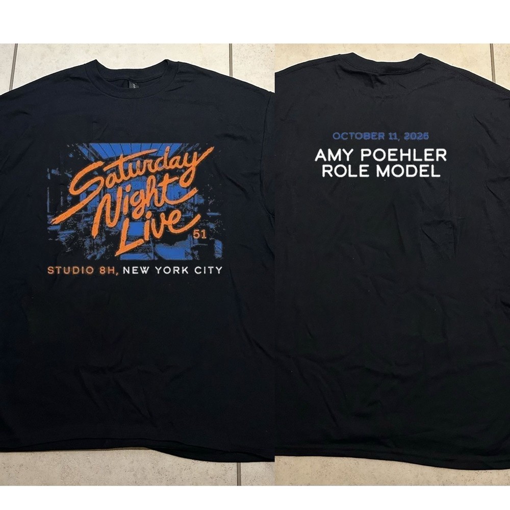 2025 SNL Season 51 Show 2 Shirt Amy Poehler Role Model Saturday Night Live