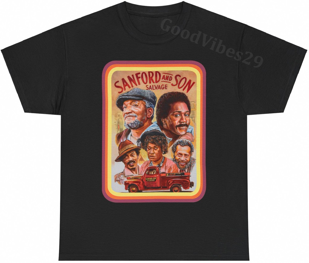 Sanford And Son Tribute USA Sitcom Vintage Style T-Shirt S-5XL Men Women Unisex