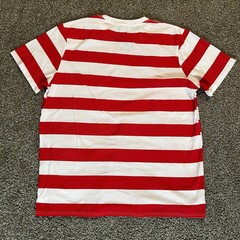 Where’s Waldo Striped T-Shirt Unisex XXL Costume Faux Pocket Cosplay Novelty
