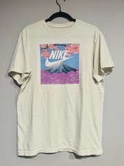 Nike Air Shirt Mens Medium White Mountain Photo The Nike Tee Crew Neck Casual