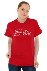Enjoy Jesus Christ Christian Religious Gift Adult Short Sleeve Crewneck Tee