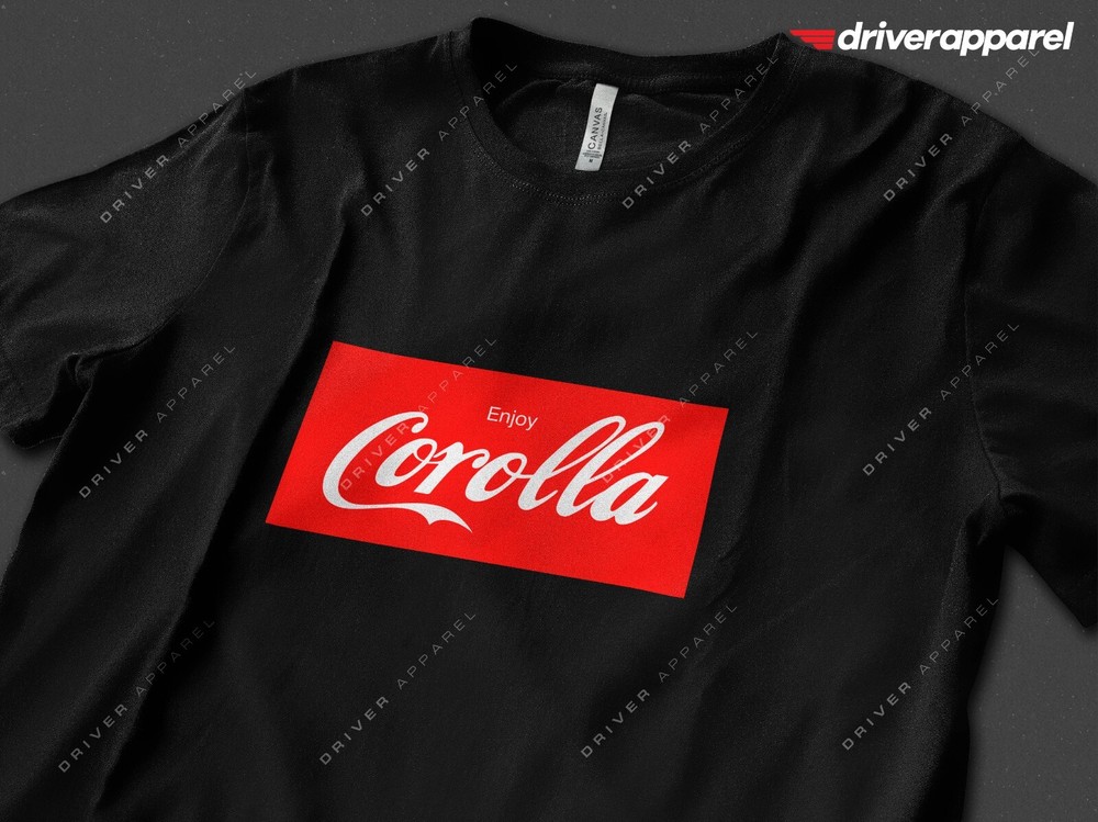 Original Driver Apparel Toyota Corolla Shirt, GR, Enjoy Corolla, Trueno, AE86
