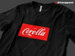 Original Driver Apparel Toyota Corolla Shirt, GR, Enjoy Corolla, Trueno, AE86