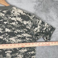 Tee Swing Digital Camo Shirt Mens Large Green ACU Military Tactical Made in USA