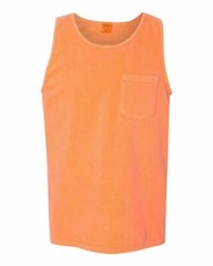Comfort Colors 9330 – 3 First Quality Pocket Tank Tops- Assorted Colors