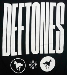 Deftones White Pony 20 Official Merch Black Tee T-Shirt Sz S AS*