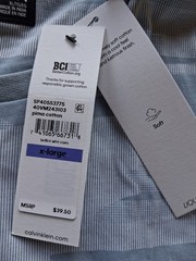 Calvin Klein Liquid Touch Cotton T-Shirt XL UV Protection NEW Deadstock OOP