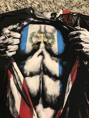Sublivie Guatemala Flag T-Shirt All Over Print USA Polyester XL