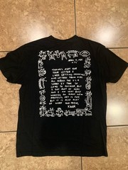 Keith Haring x Shoe Palace Graphic T‑Shirt Black Medium – 1985 Letter Art Boxy