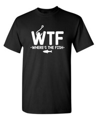 What the Fish Sarcastic Humor Graphic Novelty Super Soft Ring Spun Funny T Shirt