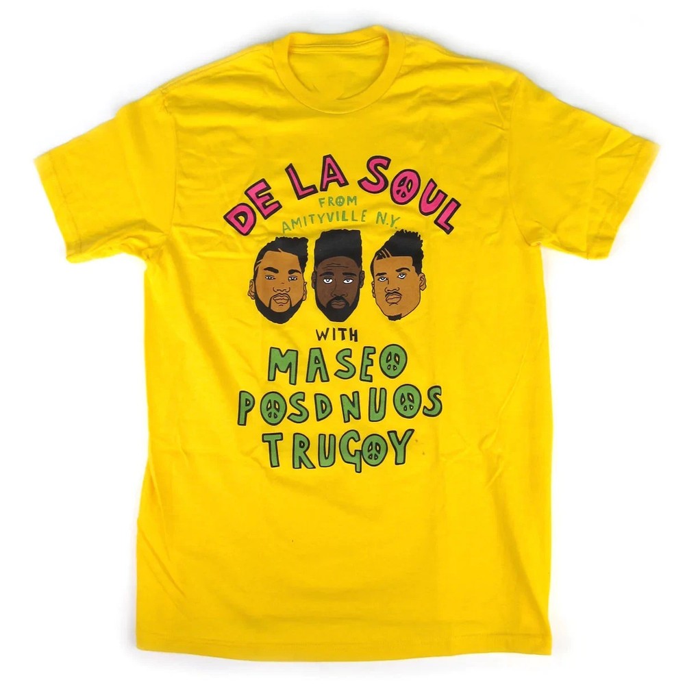 De La Soul From Amityville NY T-Shirt Classic Yellow Funny Unisex S-5XL PD1550