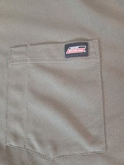 Dickies Work Shirt Men’s 3XL Long Sleeve Crewneck Logo Pocket Utility Comfort