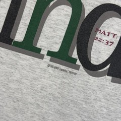 All Sport T-Shirt Men’s XL Gray Jesus Religion Heart Soul Mine Vintage 1995