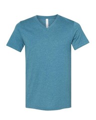 BELLA + CANVAS – Unisex Soft Jersey V-Neck Plain Short Sleeve T-Shirt Tee – 3005