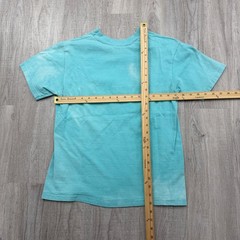 Vintage Washtenaw Milk & Ice Cream Ann Arbor Shirt Men’s Medium Teal Faded 80s