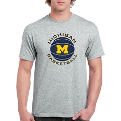 Michigan Wolverines Basketball Logo Classic Fan Shirt T shirt