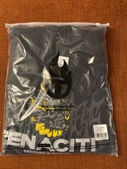 Tenaciti Flaming Skull Hoodie Black/Grey Camo with Yellow Flame Skull Graphic Si