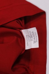 Pal Zileri Deep Red Cotton Short Sleeve Crewneck T-Shirt Mens XXL