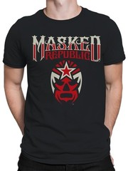 Officially Licensed Legends Of Lucha Libre Iconic Mask Logo Men’s T-shirt