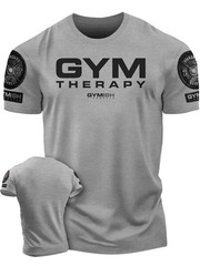 Men Gym T-Shirt Workout Fitness Training Tee Breathable Muscle Shirt Running
