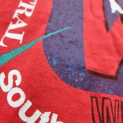 Central South West Services T-Shirt Men X-Large Red CSW Single Stitch Vintage