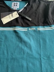 SOBK Straight Outta Brooklyn T Shirt Mens XL Flex Stretch Casual Work NWT