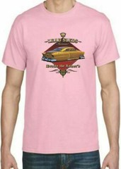 Adult DryBlend® T-Shirt – (SLEDS FOREVER – GOLD LOW RIDER HOT ROD)