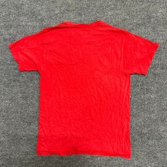 Champion T-Shirt Mens Size M Red Script Logo Short Sleeve Casual Athletic Tee