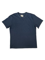 Buck Mason Field Spec Cotton Heavy Tee Men’s L Blue NWT