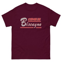 1965 BISCAYNE T SHIRT sizes SMALL thru 5XL choose from 10 COLORS!