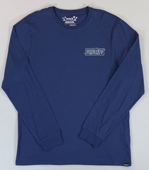 Men’s Hurley Ultra Soft Long Sleeve Cotton T-Shirt NEW