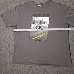 EXP Designs Canada T Shirt Mens XL Graphic “Finally, Some Lean Meat!” Gray