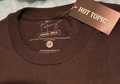 Freddie Mercury Official Merch T-Shirt Black Large NWT Hot Topic Queen USA