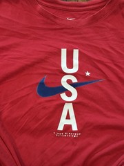 Nike Tee Men’s Team USA Men’s T-Shirt Color Red • Size XL America