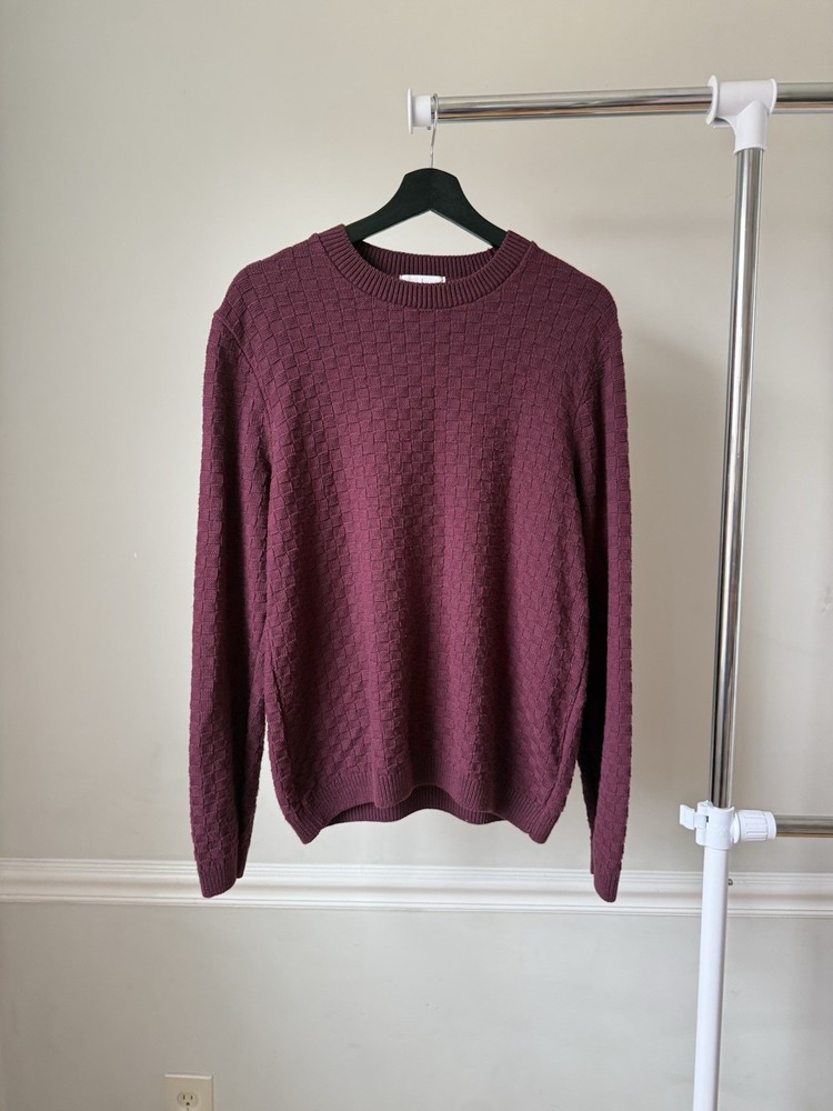 Men Rare Designer Menswear Streetwear Topman London Slim Fit Sweater Size L