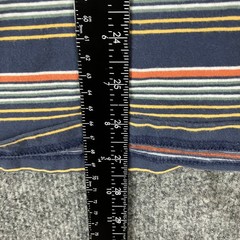 Goodthreads T-Shirt Men’s XL Blue Striped Pocket Crew Neck Short Sleeve Casual