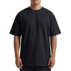 Shaka Wear 6.0 oz Active Short Sleeve T-Shirt (Black/White)