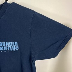 The Office Official NBC Store T-Shirt Size S Small Dunder Mifflin Blue