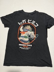 My Hero Academia Uni T-Shirt Himiko Toga Villain Anime Black Tee, Small #624