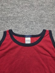 Old Navy Men’s Tank Top Red Size Large Wide Strap Sleeveless Regular Fit