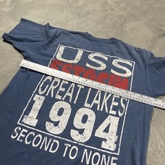 Vintage US Navy USS Estocin Ship Great Lakes 1994 Men’s M Military 90s